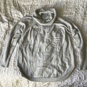 Light grey Turtle neck Blouse